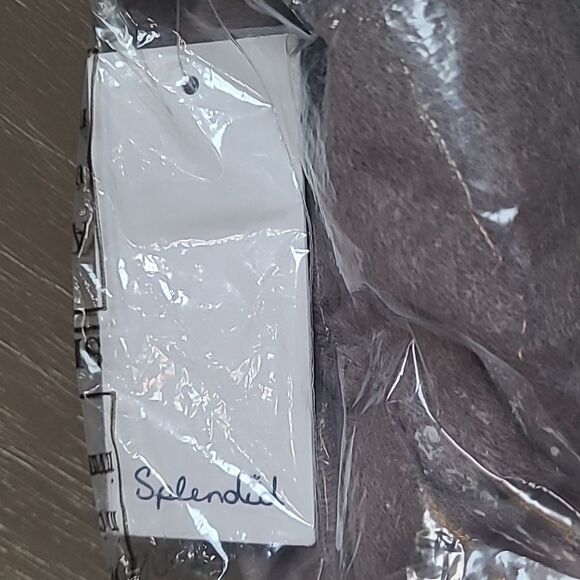 Splendid Knit Robe Size S/m PlumTie Belt Half Sleeve Super Soft NWT in packaging - Picture 7 of 7